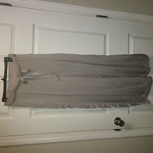 JW Style Toupe Wrap Pants size Medium  #005